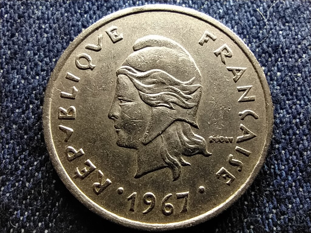 Francia Polin&eacute;zia 10 Frank 