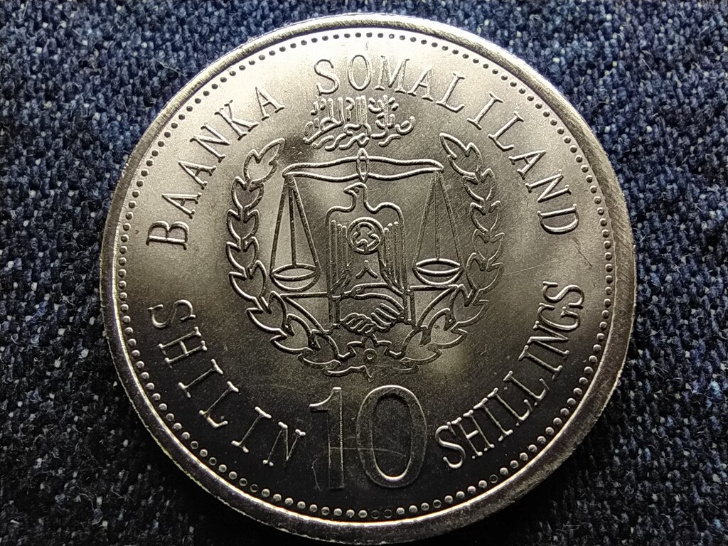 Szom&aacute;lia Kutya 10 Shilling 