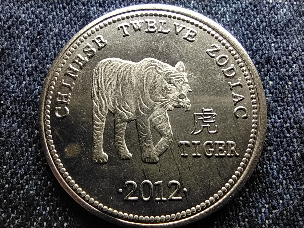 Szom&aacute;lia Tigris 10 Shilling 