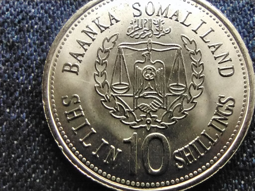 Szom&aacute;lia Ny&uacute;l 10 Shilling 