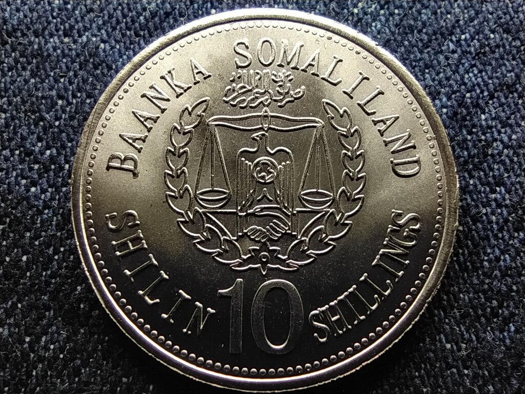 Szom&aacute;lia majom 10 Shilling 