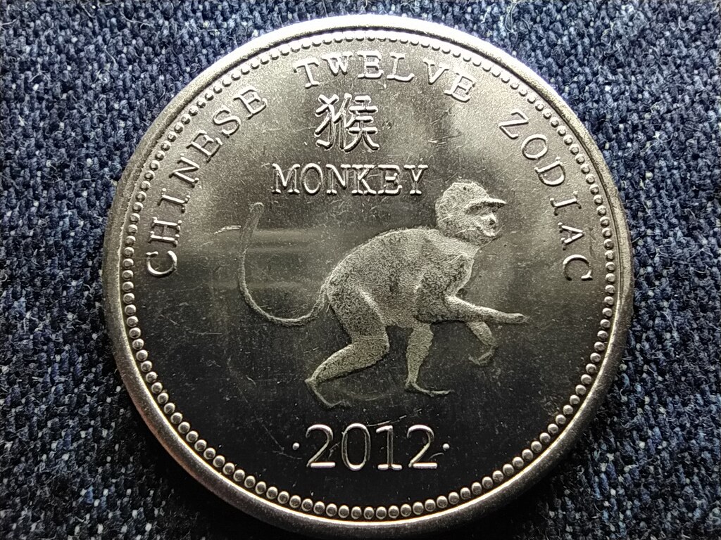 Szom&aacute;lia majom 10 Shilling 