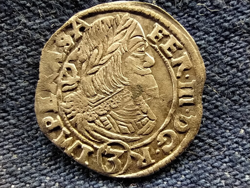 Csehorsz&aacute;g Cseh Kir&aacute;lys&aacute;g III. Ferdin&aacute;nd Ez&uuml;st 3 Krajc&aacute;r 