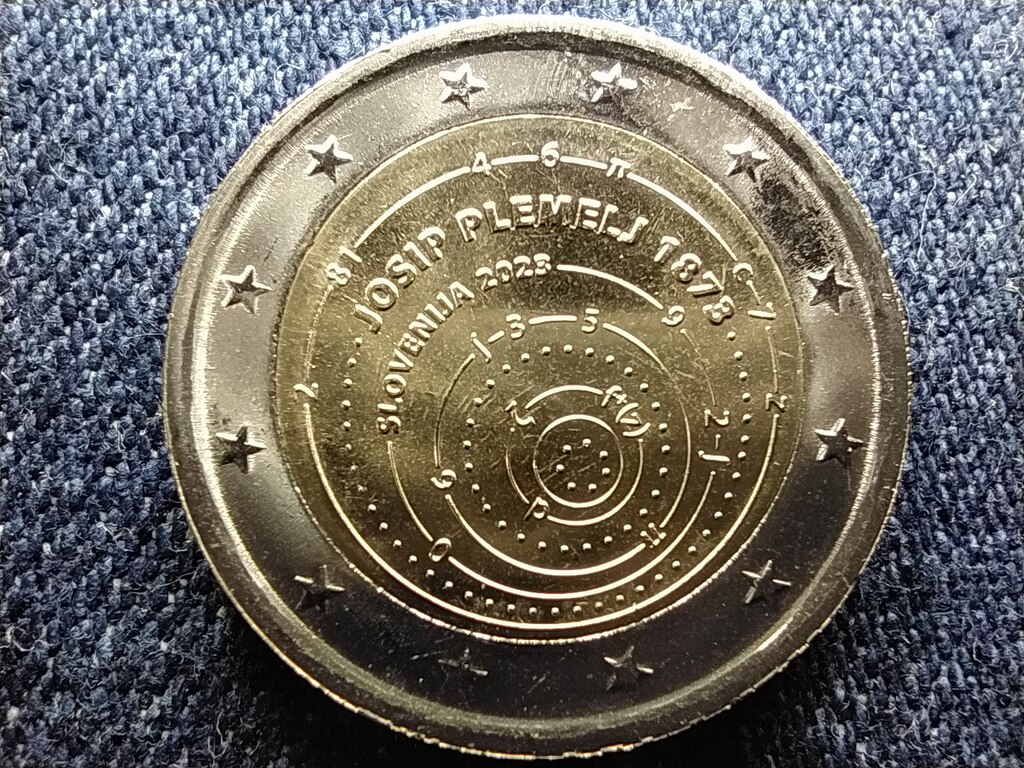 Szlov&eacute;nia Josip Plemelj 2 Euro 