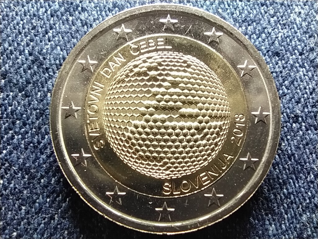 Szlov&eacute;nia M&eacute;hek Vil&aacute;gnapja 2 Euro 