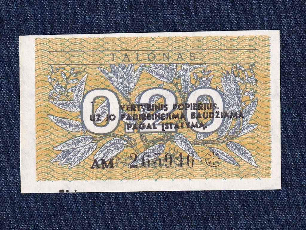 Litv&aacute;nia 0.2 Talonas 