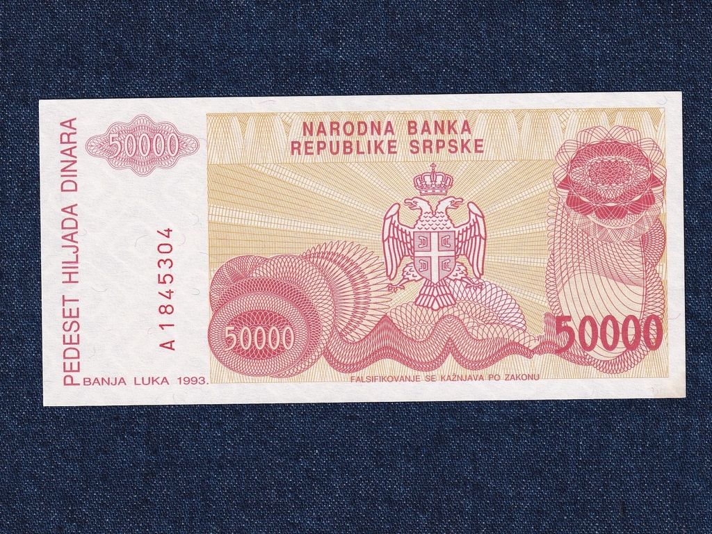 Bosznia-Hercegovina 50000 D&iacute;n&aacute;r 