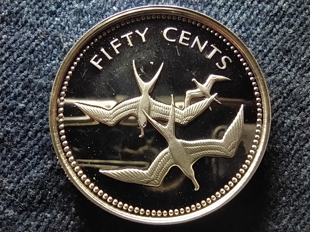 Belize Belize mad&aacute;rvil&aacute;ga Fregata .925 Ez&uuml;st 50 Cent 