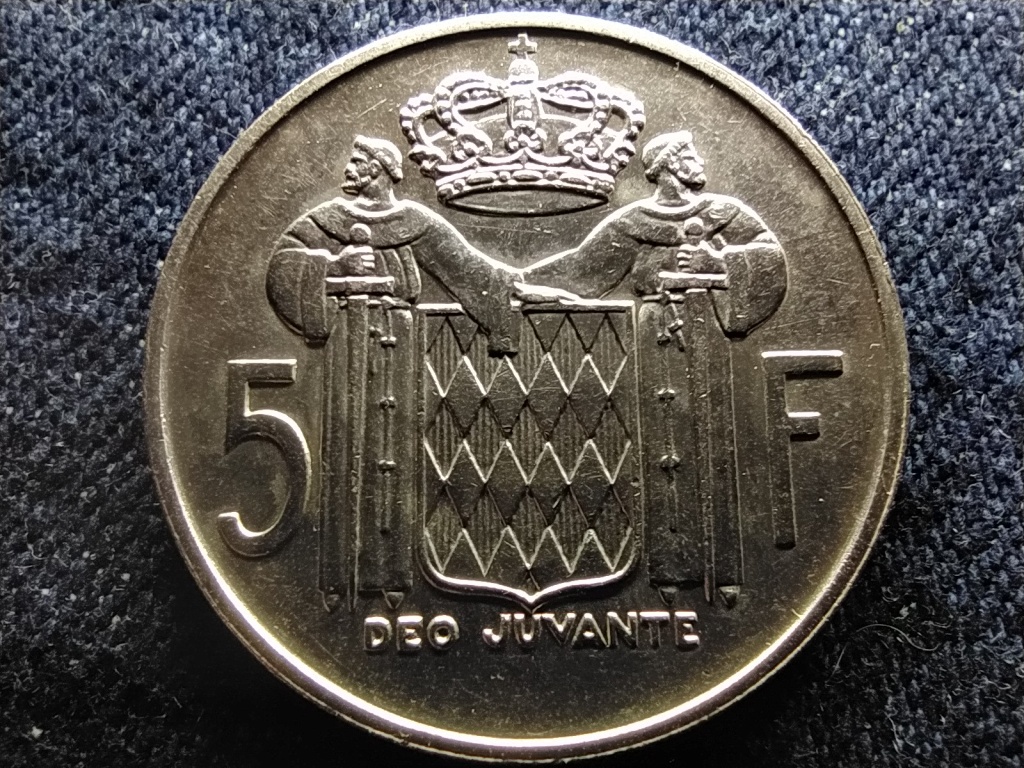 Monaco Rainier III (1949-2005) .835 Ez&uuml;st 5 Frank 