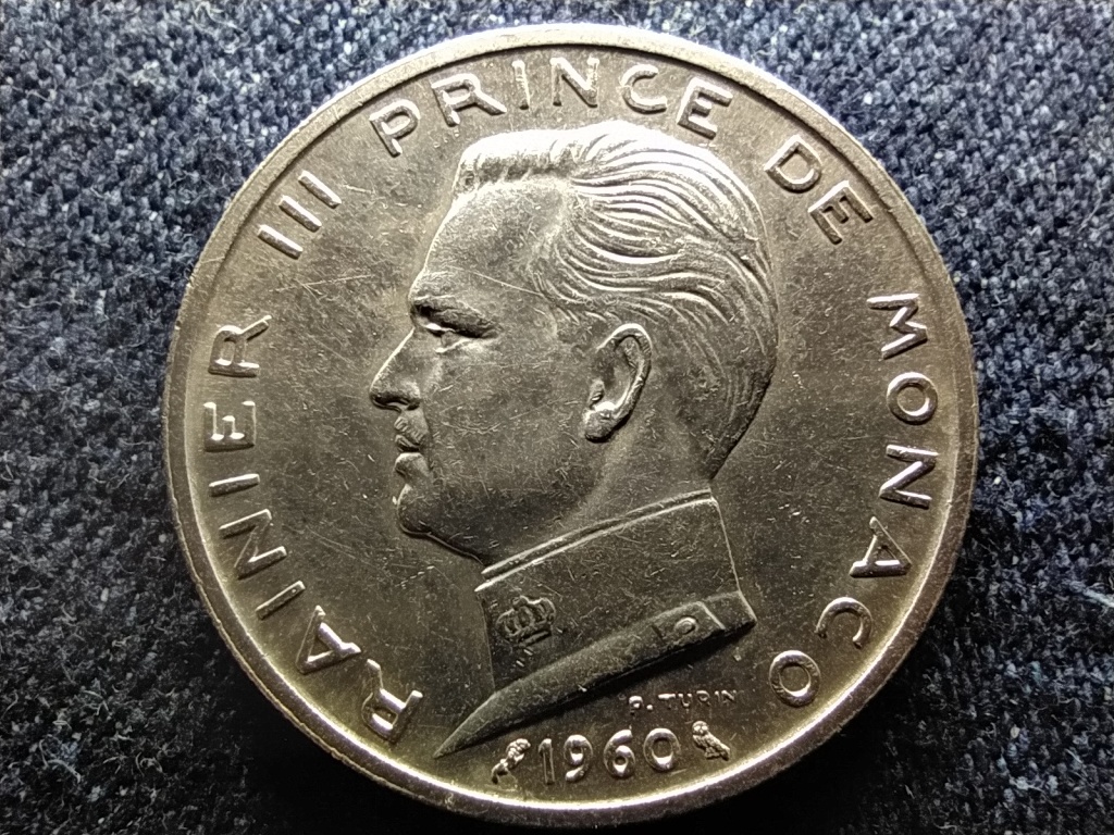 Monaco Rainier III (1949-2005) .835 Ez&uuml;st 5 Frank 
