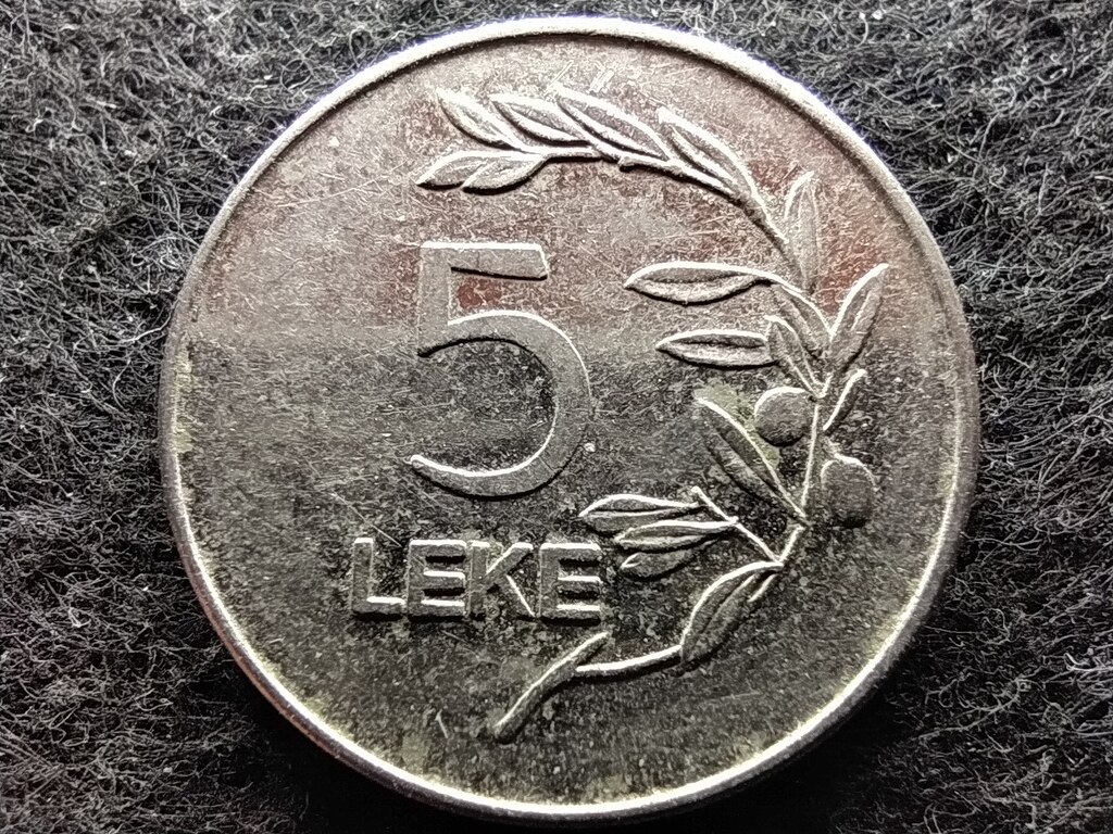 Alb&aacute;nia 5 Lek 