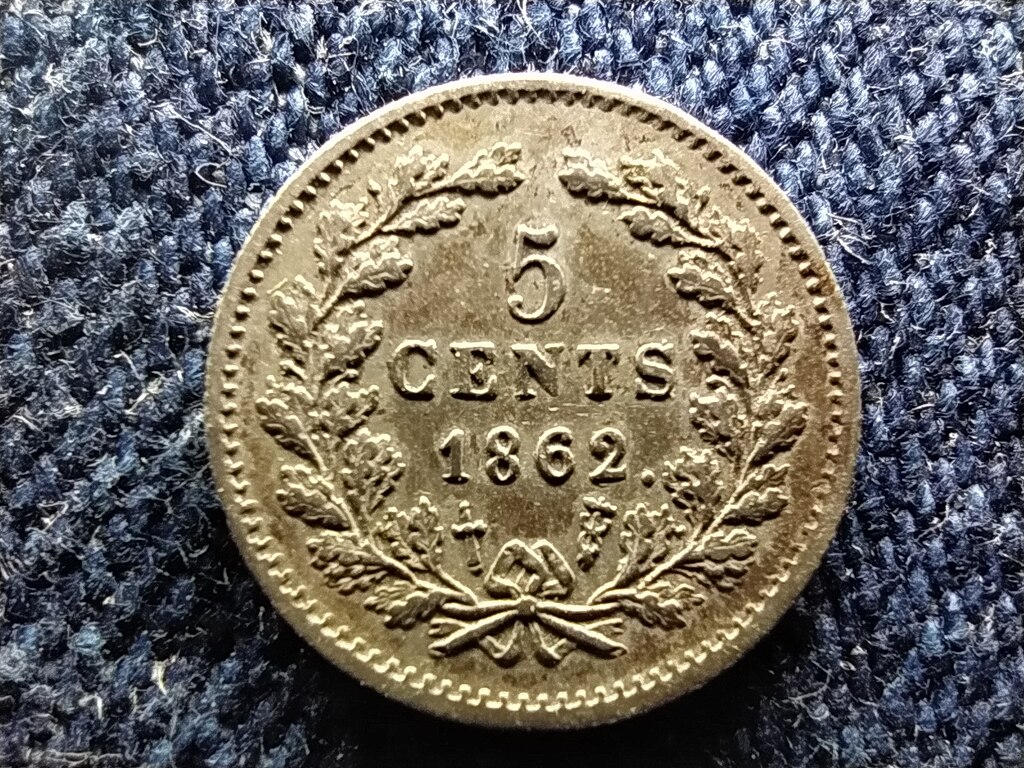 Hollandia .640 Ez&uuml;st 5 Cent 