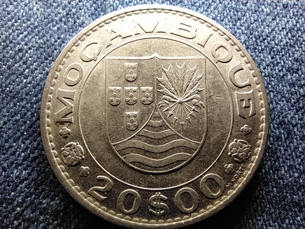 Mozambik 20 Escudo 
