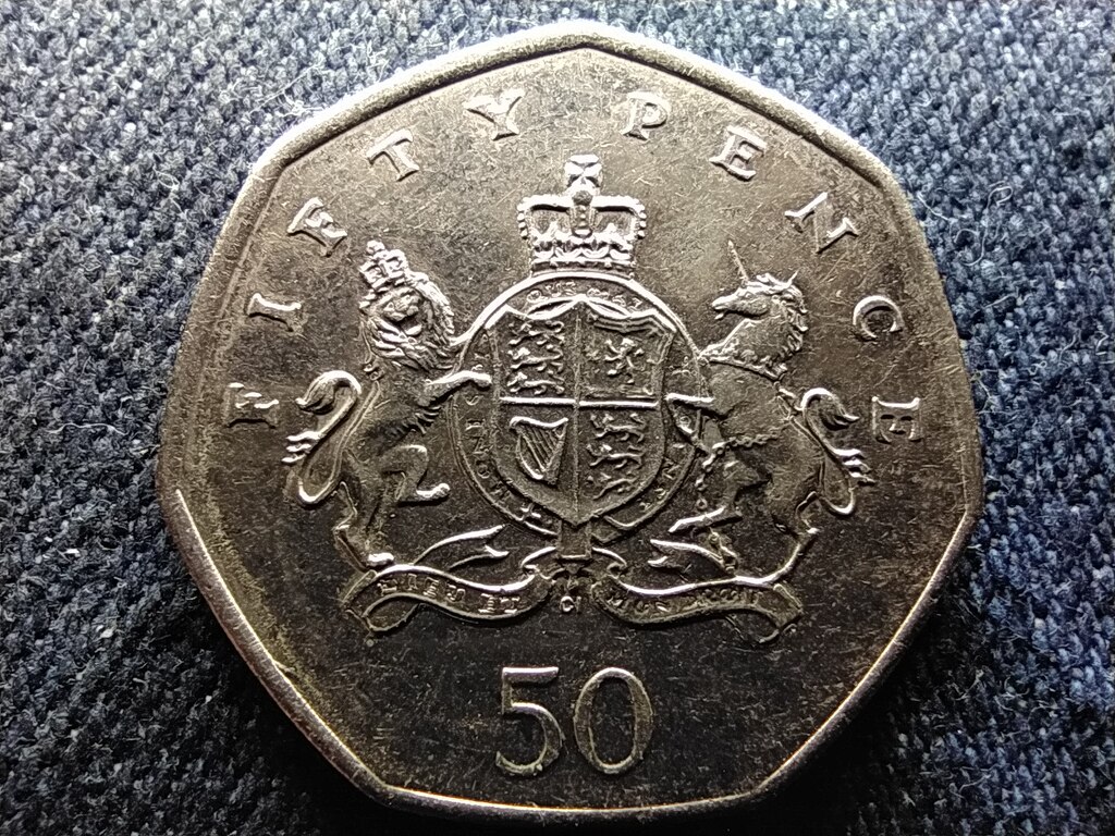 Anglia Christopher Ironside centen&aacute;riuma 50 Penny 