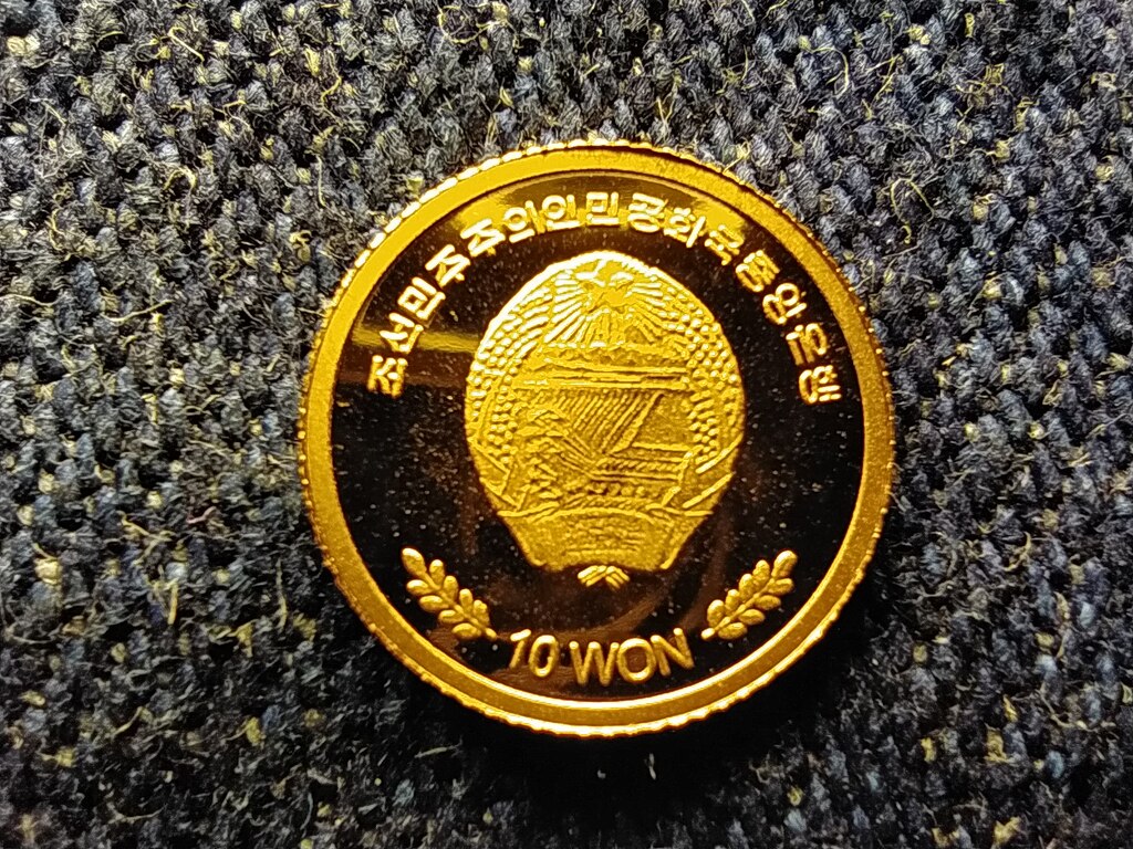 &Eacute;szak-Korea A vil&aacute;g csod&aacute;i Tikal .999 Arany 10 Won 1g