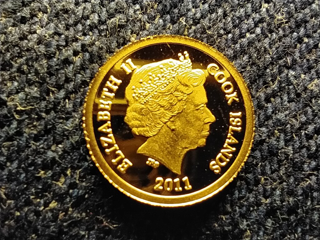 Cook-szigetek Tangaroa .999 Arany 5 Doll&aacute;r 