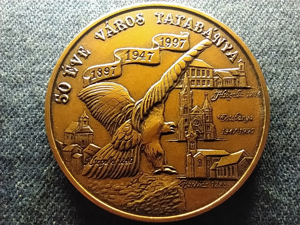 M&Eacute;E Tatai Csoport 50 &eacute;ve v&aacute;ros Tatab&aacute;nya 1947-1997 &Eacute;rem