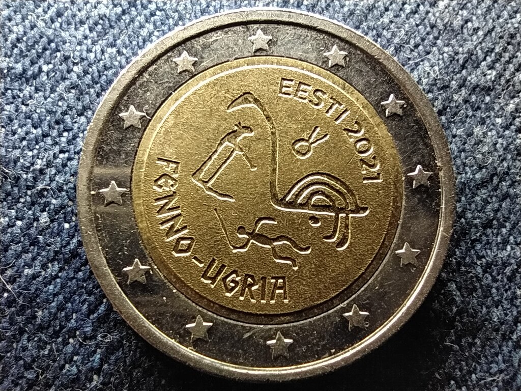 &Eacute;sztorsz&aacute;g Finnugor n&eacute;pek 2 Euro 