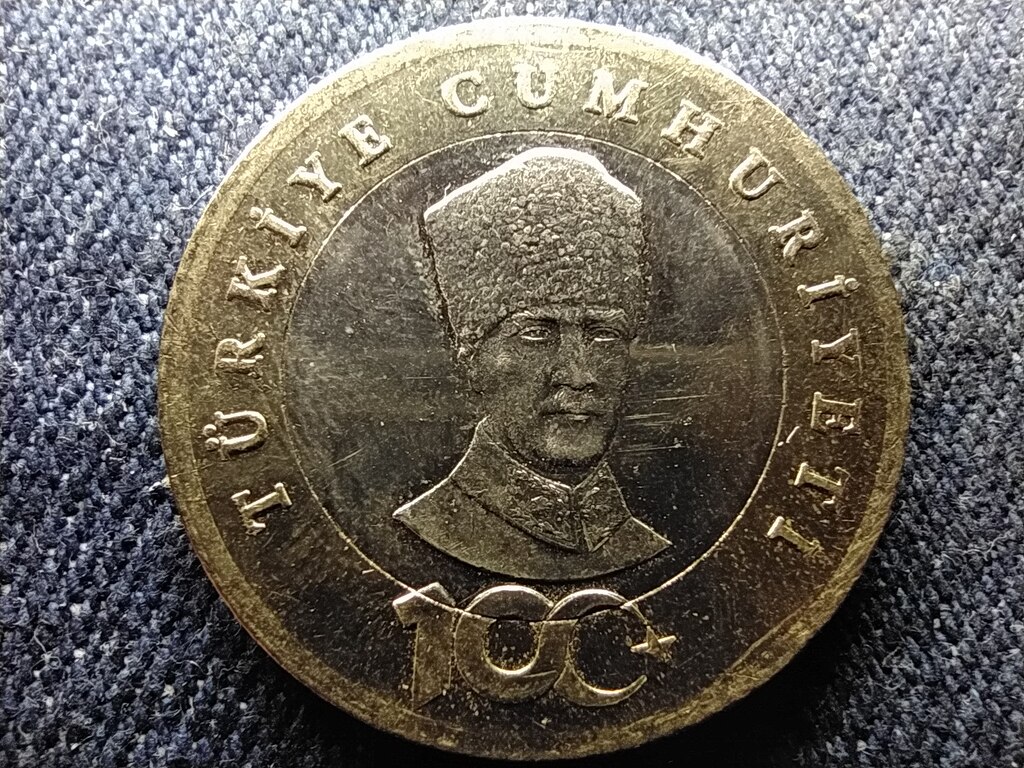 T&ouml;r&ouml;korsz&aacute;g T&ouml;r&ouml;k K&ouml;zt&aacute;rsas&aacute;g centen&aacute;riuma 5 L&iacute;ra 