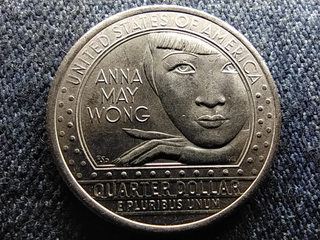 USA Anna May Wong 1/4 Doll&aacute;r 
