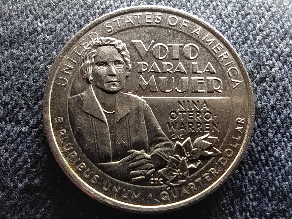 USA Nina Otero-Warren 1/4 Doll&aacute;r 
