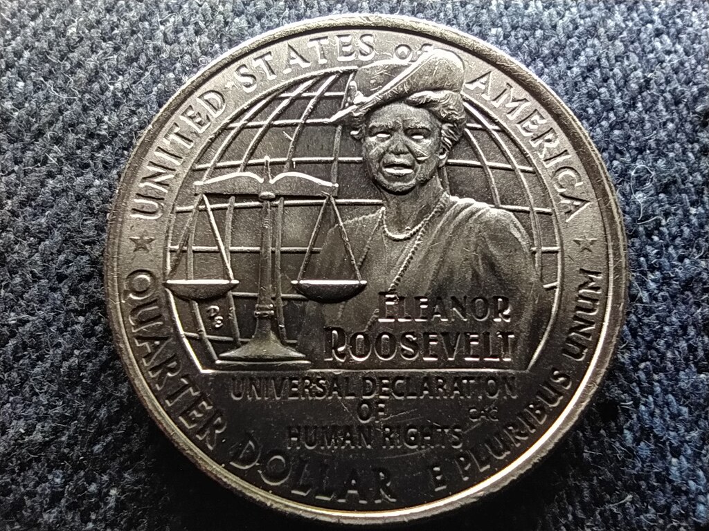 USA Eleanor Roosevelt 1/4 Doll&aacute;r 