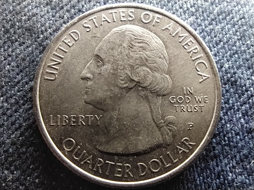 USA A gy&ouml;ny&ouml;rű Amerika Alabama 1/4 Doll&aacute;r 