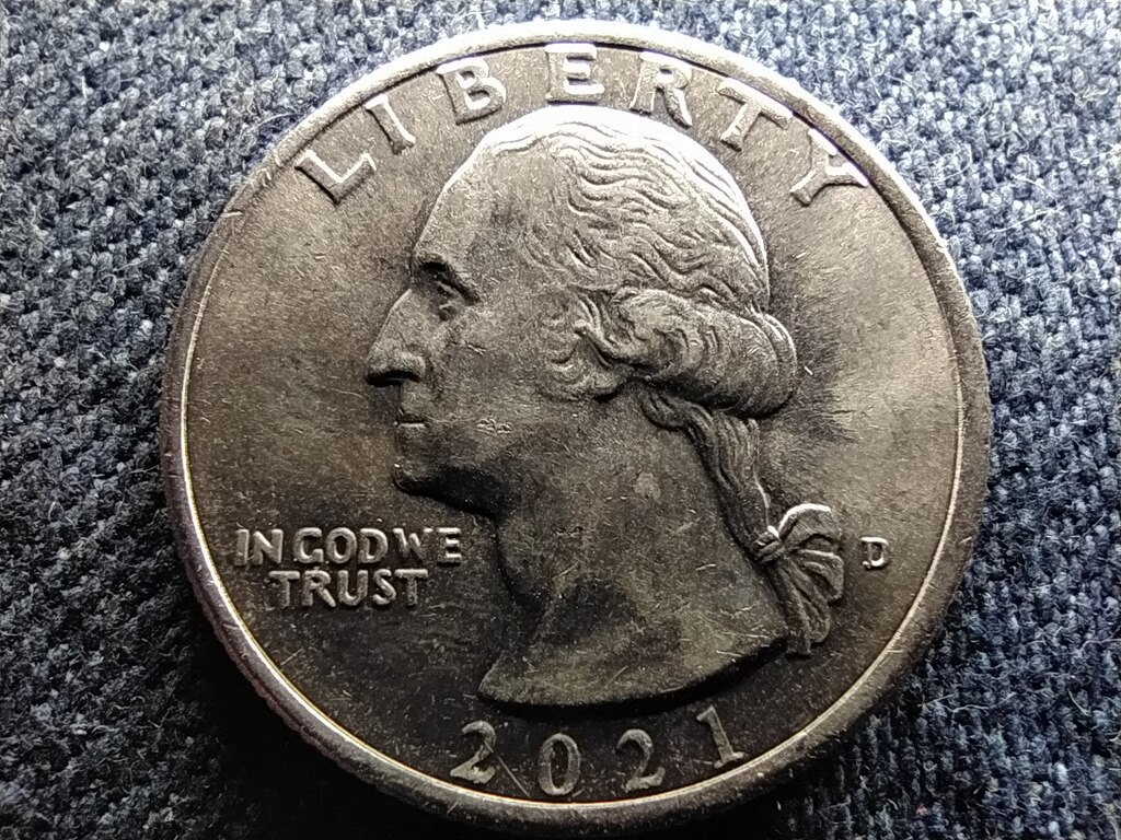 USA "Washington Quarter" Delaware &aacute;tkel&eacute;se 1/4 Doll&aacute;r 