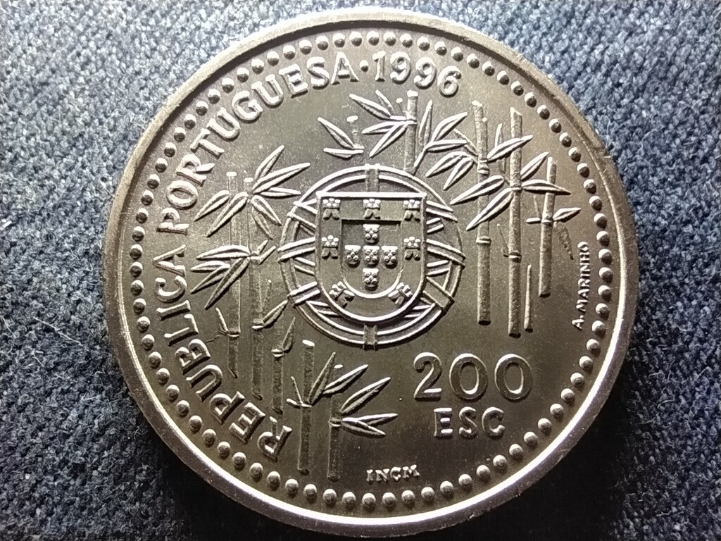 Portug&aacute;lia Felfedez&eacute;sek - K&iacute;na .925 ez&uuml;st 200 Escudo