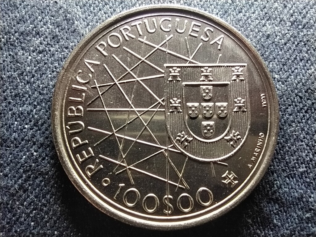 Portug&aacute;lia Az Azori-szigetek felfedez&eacute;se 100 Escudo 