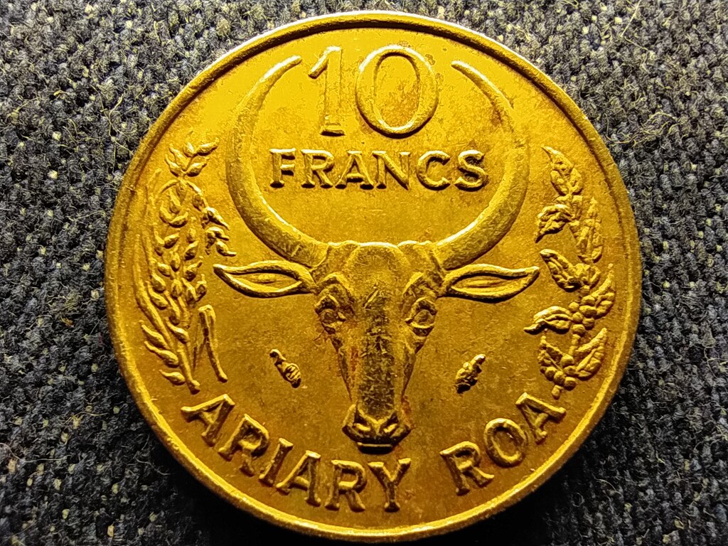 Madagaszk&aacute;r FAO 10 Frank 