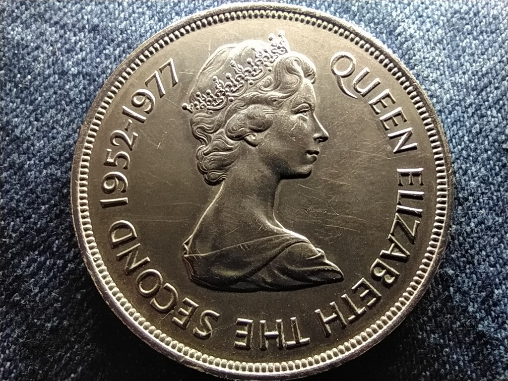 Falkland-szigetek 25 &eacute;ve uralkodik II. Erzs&eacute;bet 50 Penny 