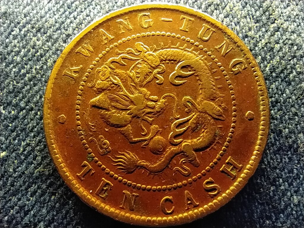 K&iacute;na Guangxu 10 P&eacute;nz 