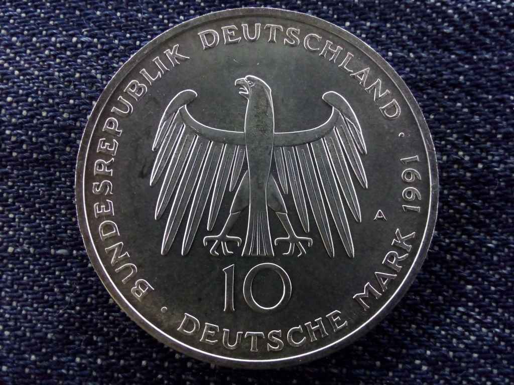N&eacute;metorsz&aacute;g 200 &eacute;ves a Brandenburgi Kapu .625 ez&uuml;st 10 M&aacute;rka