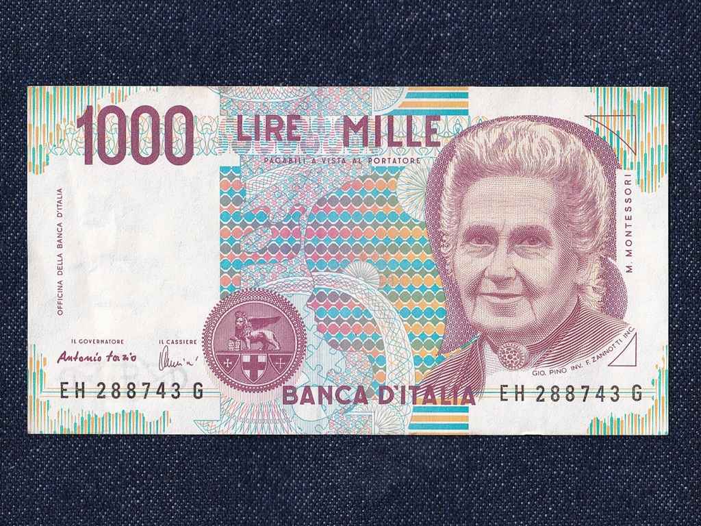 Olaszorsz&aacute;g 1000 L&iacute;ra bankjegy