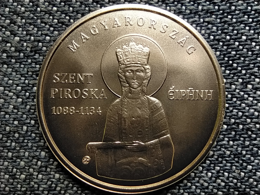 &Aacute;rp&aacute;d-h&aacute;zi Szent Piroska r&eacute;z-nikkel-cink 2000 Forint
