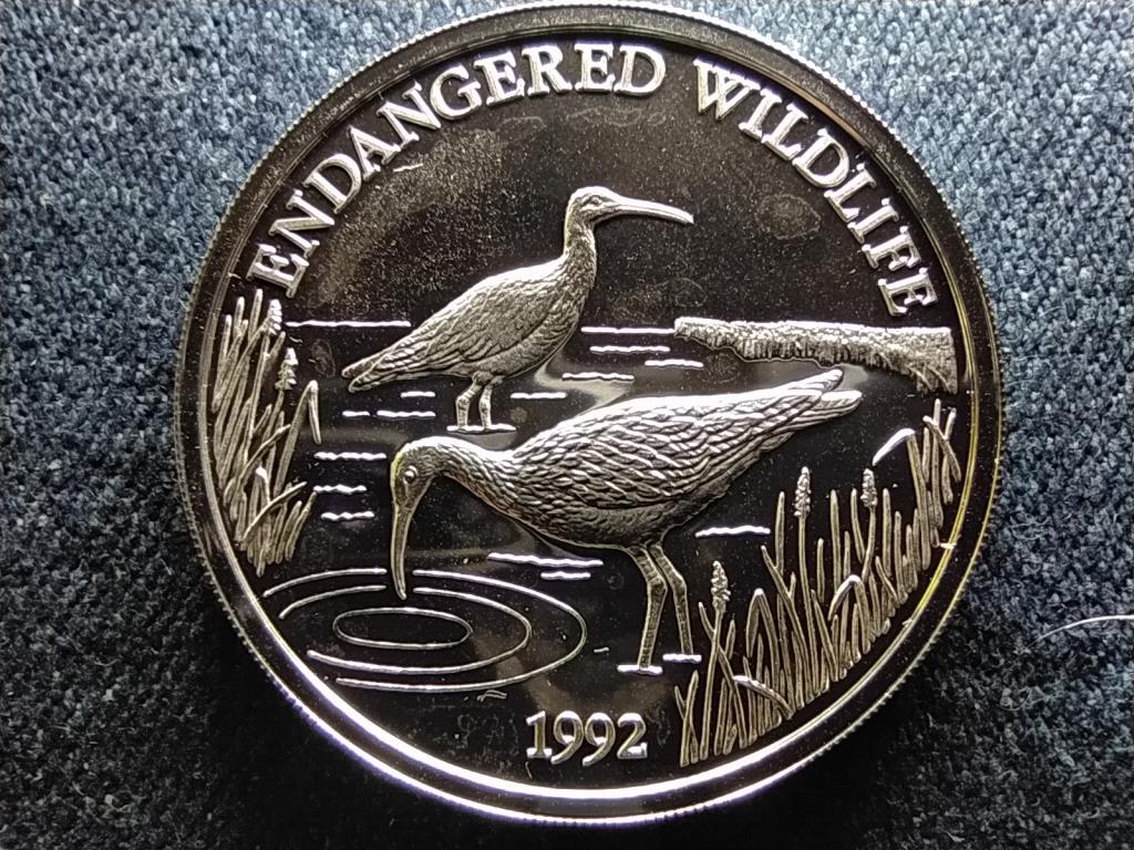 Szamoa Vesz&eacute;lyeztetett &aacute;llatvil&aacute;g .925 ez&uuml;st 10 Doll&aacute;r
