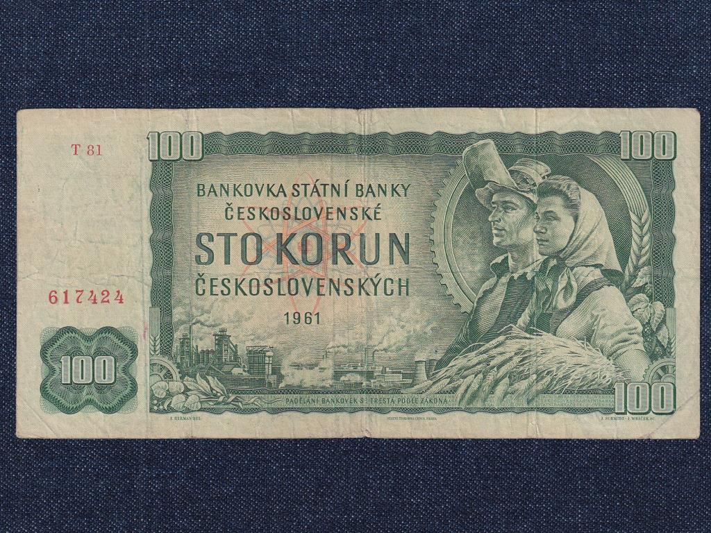 Csehszlov&aacute;kia 100 Korona bankjegy