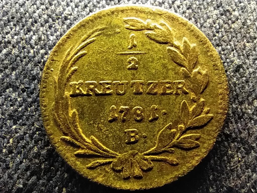 Ausztria II. J&oacute;zsef (1780-1790) 1/2 Krajc&aacute;r