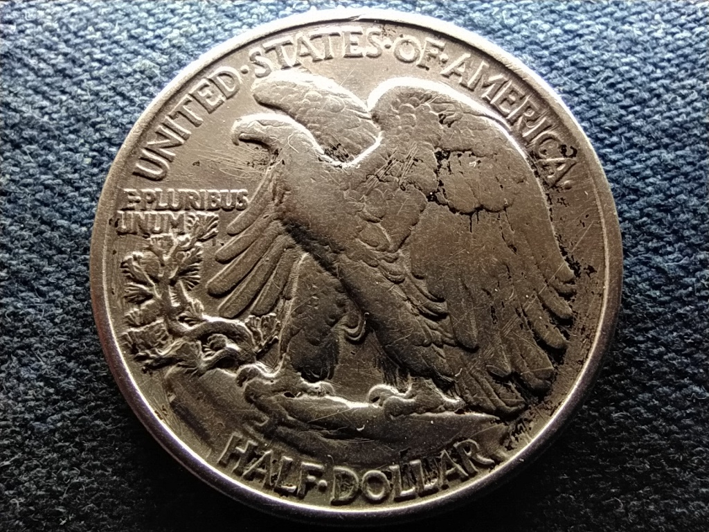 USA Walking Liberty .900 ez&uuml;st 1/2 Doll&aacute;r