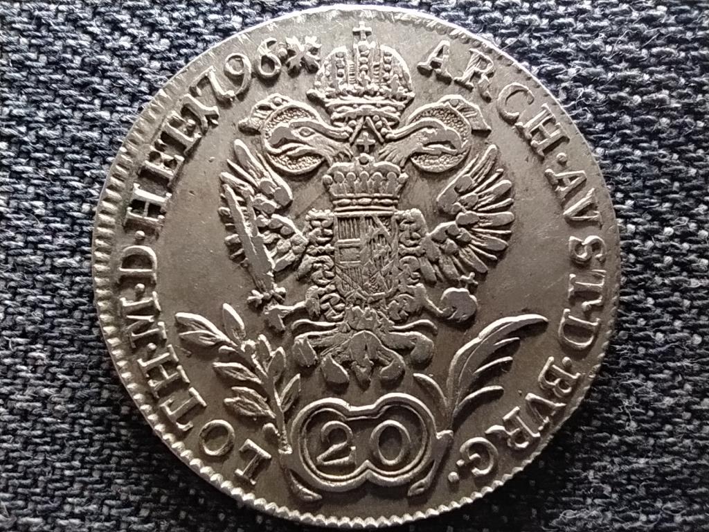 Ausztria II. Ferenc .583 ez&uuml;st 20 Krajc&aacute;r