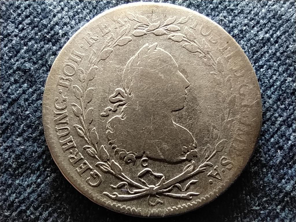 Ausztria II. J&oacute;zsef .580 ez&uuml;st 20 Krajc&aacute;r