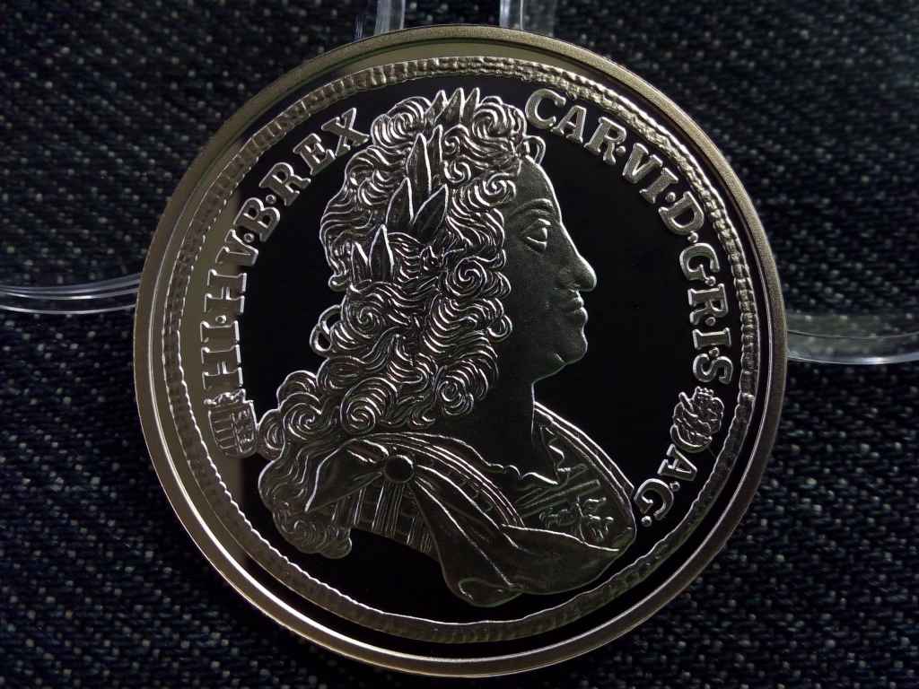 T&ouml;rt&eacute;nelmi f&eacute;ltall&eacute;rok ut&aacute;nveretben III. K&aacute;roly f&eacute;ltall&eacute;rja 1724 .999 ez&uuml;st