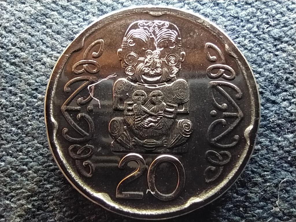 &Uacute;j-Z&eacute;land II. Erzs&eacute;bet Maori farag&aacute;s 20 Cent