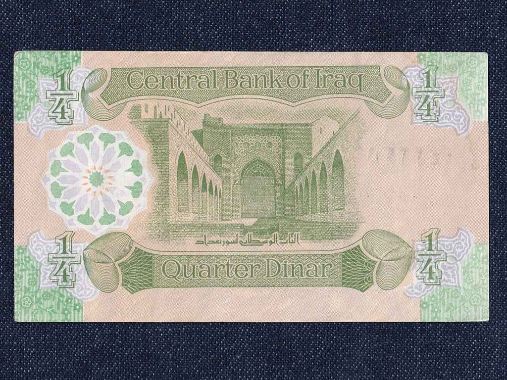Irak 1/4 D&iacute;n&aacute;r bankjegy
