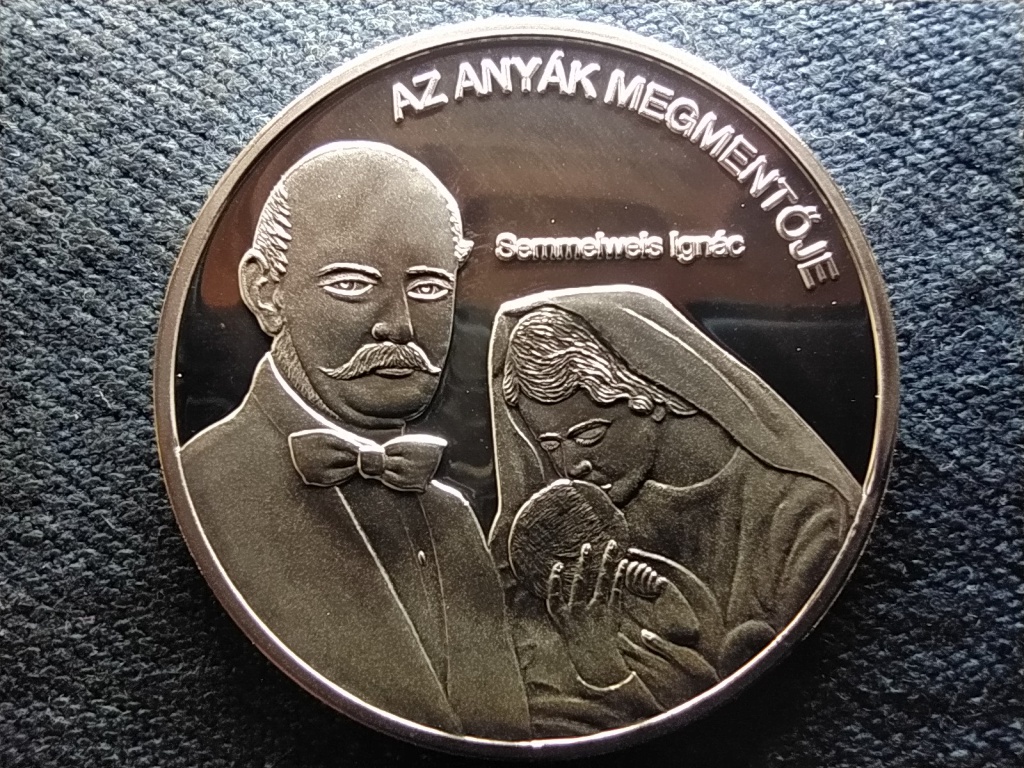 Nemzet&uuml;nk nagyjai Semmelweis Ign&aacute;c .999 ez&uuml;st