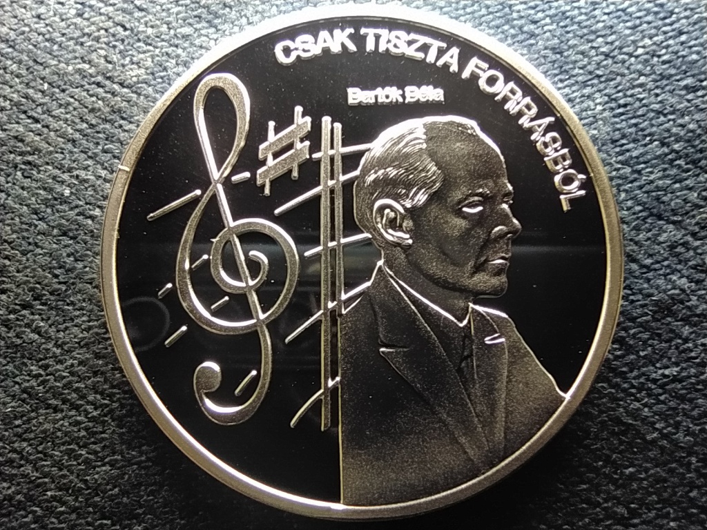 Nemzet&uuml;nk nagyjai Bart&oacute;k B&eacute;la .999 ez&uuml;st