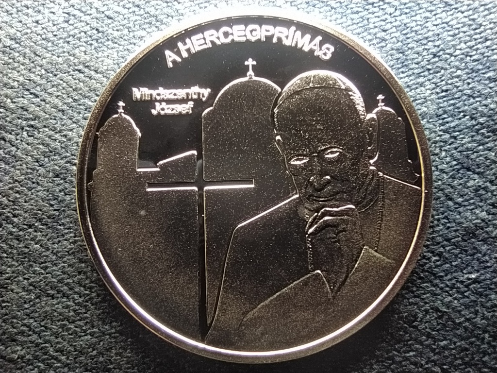 Nemzet&uuml;nk nagyjai Mindszenthy J&oacute;zsef .999 ez&uuml;st