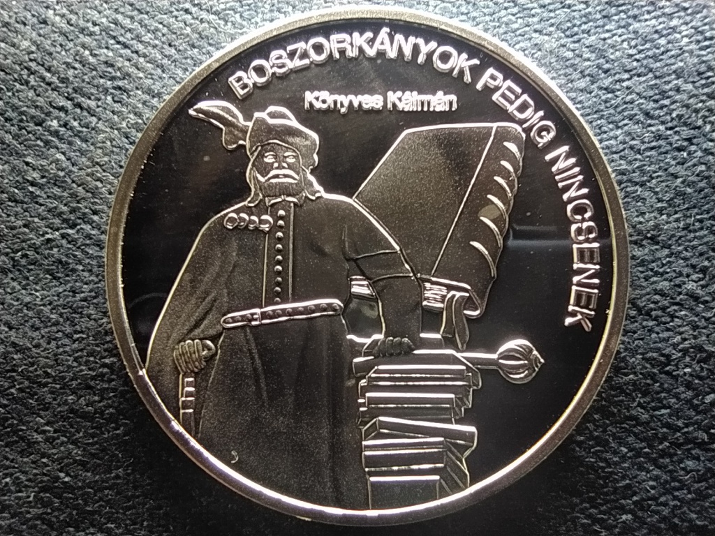Nemzet&uuml;nk nagyjai K&ouml;nyves K&aacute;lm&aacute;n .999 ez&uuml;st