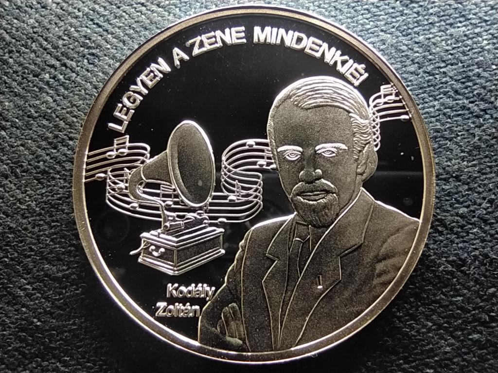 Nemzet&uuml;nk nagyjai Kod&aacute;ly Zolt&aacute;n .999 ez&uuml;st